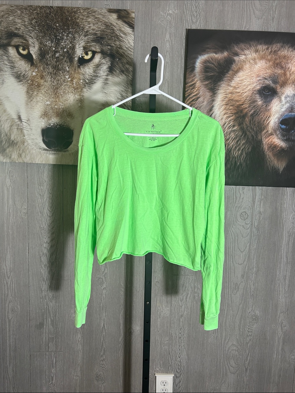 New U.S. Vintage Crop Top